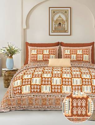 bedsheet with pillow covers for home & bedroom use 4