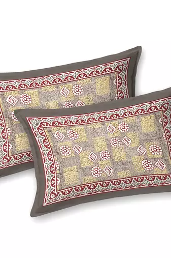 bedsheet with pillow covers for home & bedroom use