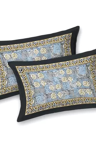 bedsheet with pillow covers for home & bedroom use