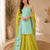 Designer chinon silk palazzo suit set with sequence thread work dupatta for women