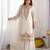 Womens  fancy embroidery beads work kurta set for wedding wear