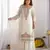 Womens  fancy embroidery beads work kurta set for wedding wear