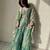 Womens heavy embroidery work kurta set