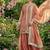 Womens heavy embroidery work kurta set