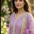 Womens heavy embroidery work kurta set