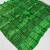 Green bandhani print satin patta designer saree with blouse