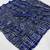 Navy blue bandhani printed satin patta saree with blouse