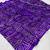 Purple bandhani printed satin patta ethnic saree with blouse