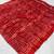 Red bandhani printed satin patta traditional saree with blouse