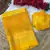 Yellow bandhani print satin patta casual saree with blouse