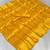 Yellow bandhani print satin patta casual saree with blouse