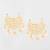  gold plated kundan chandbali pearl drop earrings