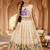 Soft silk paithani design zari weaving pavadai for kids