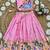 Soft silk paithani design zari weaving pavadai for kids