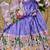 Soft silk paithani design zari weaving pavadai for kids