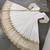 Women's faux georgette embroidered sequence work gown with net dupatta ready to wear