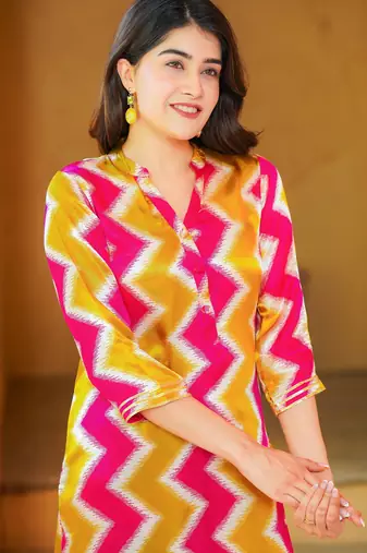 Muslin printed 2 piece set