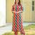 Multicolor muslin printed kurta set