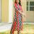 Multicolor muslin printed kurta set