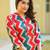Multicolor muslin printed kurta set