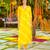 Yellow muslin printed Kurta set