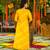 Yellow muslin printed Kurta set