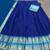 Royal Blue South Indian Festive Silk Lehenga Choli