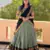 Mehndi South Indian Festive Silk Lehenga Choli