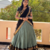 Mehndi South Indian Festive Silk Lehenga Choli