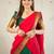 Bottle Green South Indian Festive Silk Lehenga Choli