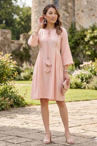 women's tesla gota pati a line dresses