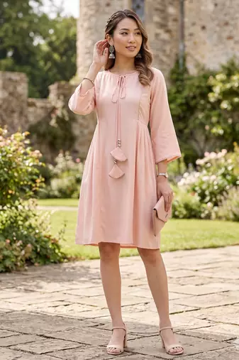 women's tesla gota pati a line dresses