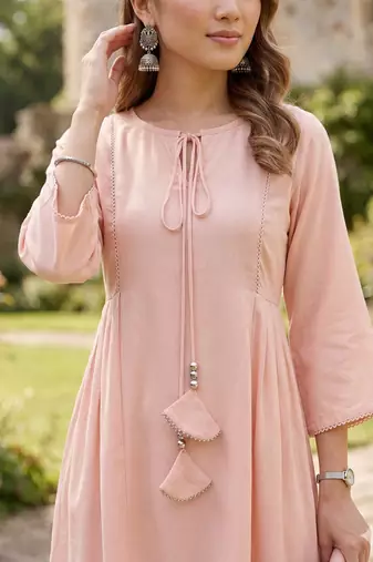 women's tesla gota pati a line dresses