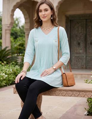 women's codi work a- line tunic 5