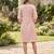 women's tesla gota pati a line dresses