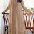 Beige georgette embroidered salwaar kameez set