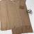 Beige georgette embroidered salwaar kameez set