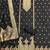 black silk blend zari woven dress material