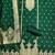 green silk blend zari woven dress material