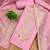 pink silk blend zari woven dress material