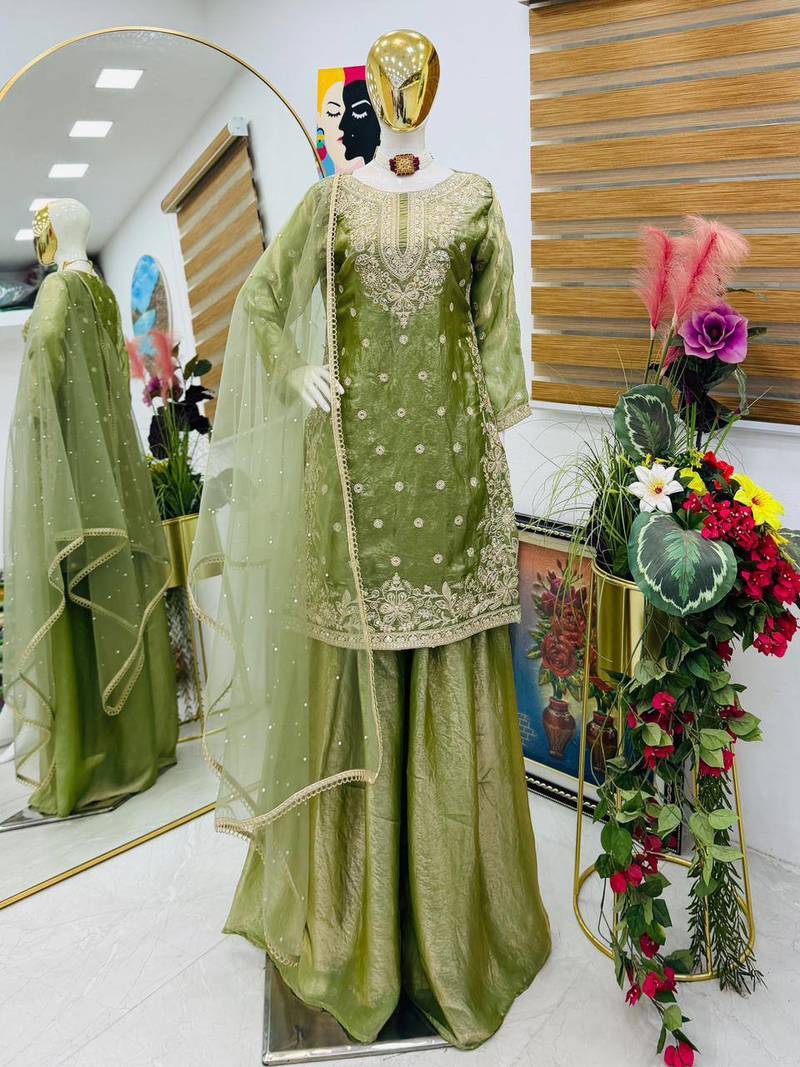 womens wedding wear kurta set