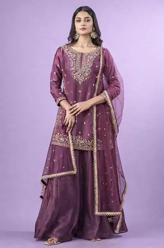 womens wedding wear kurta set