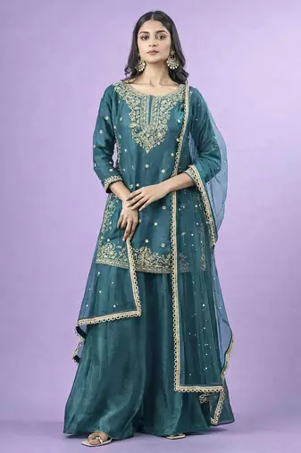 womens wedding wear kurta set