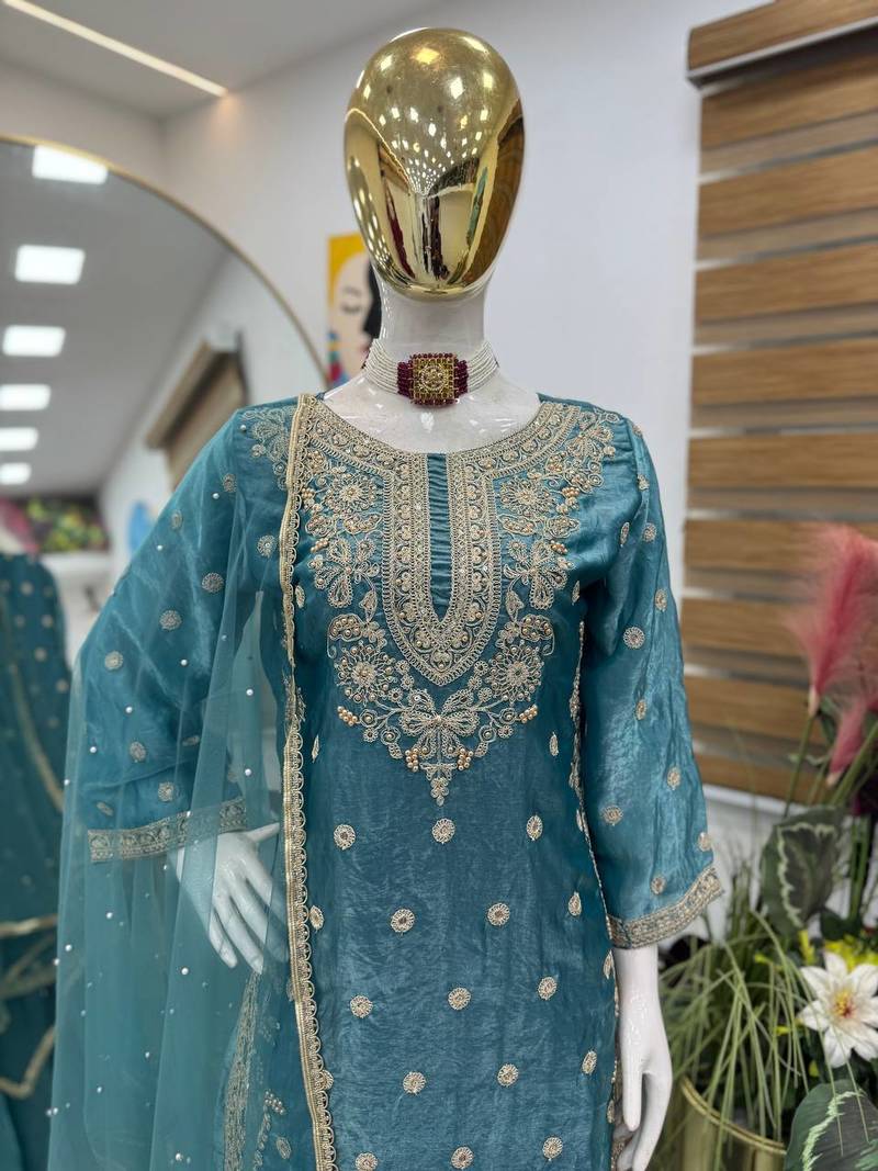 womens wedding wear kurta set