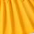 Yellow floral print cotton blend fit & flare girls dress