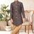 boys stylish indo western ethnic set thread work for festive