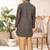 boys stylish indo western ethnic set thread work for festive