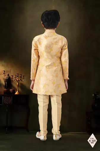 boys stylish indo western ethnic set thread work for festive