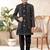 boys stylish indo western ethnic set thread work for festive