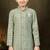 boys stylish indo western ethnic set thread work for festive